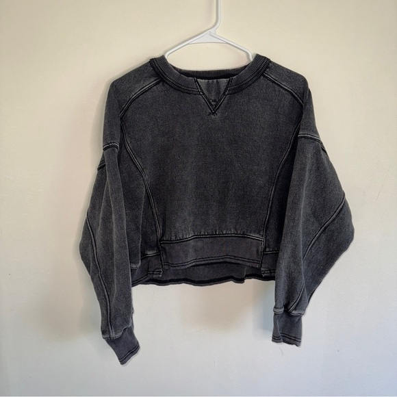 FP Movement
Cotton Blend Intercept Pullover Black Grey 
XS - Picture 4 of 9